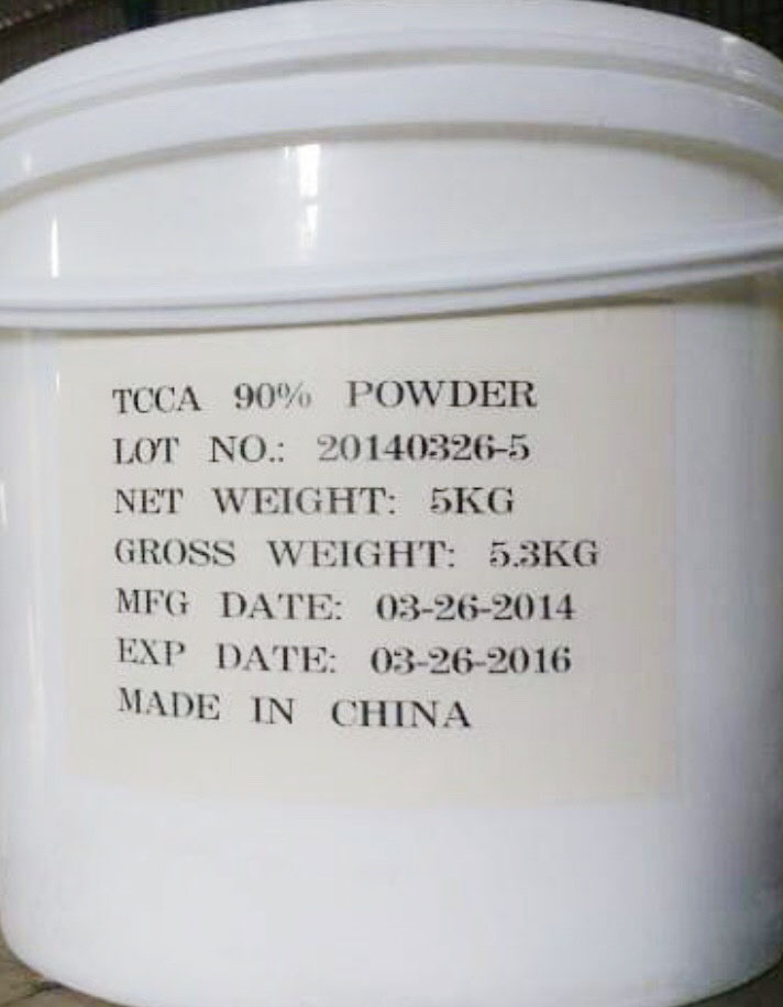 TCCA Trung Quốc loại bột xô 5kg