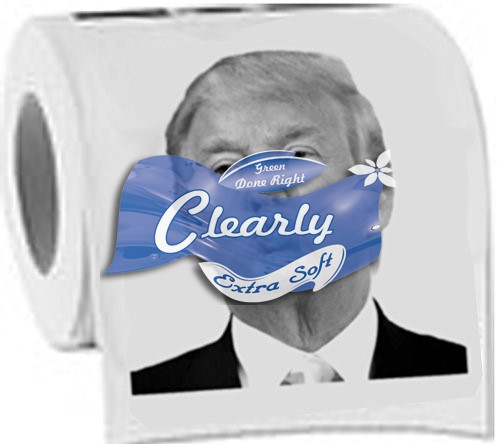 H&uacute;t h&agrave;ng tại TQ với tuyệt chi&ecirc;u in h&igrave;nh Donald Trump l&ecirc;n giấy vệ sinh